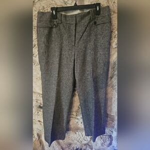 Ann Taylor Signature Fit  Size 14 Herringbne Trousers.